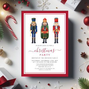 Convites Festa de Natal do Cole Nutcracker