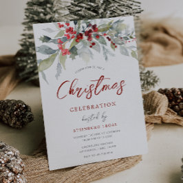 Convites Festa de Natal do Gabinete Corporativo Berries Gre