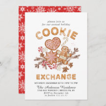 Festa de Natal do Gingercake House Cookie Exchange