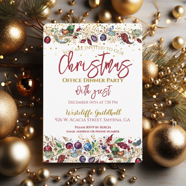 Convites Festa de Natal do Office (Criador carregado)