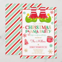 Festa de Natal do Partido Pajama Elf Holiday