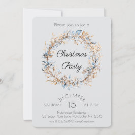 Convites Festa de Natal do Quebra-Nozes da Aquarela