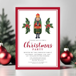 Convites Festa de Natal do Red Nutcracker