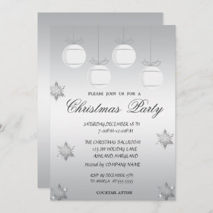 Convites Festa de Natal do Silver da Bola Corporativa