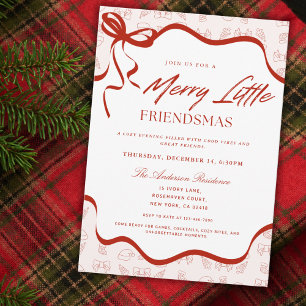 Convites Festa de Natal dos Amigos Alegres e Caprichosos