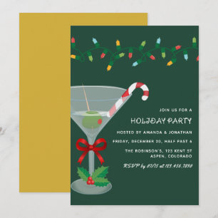 Convites Festa de Natal e Cocktail de Férias Golden Grove