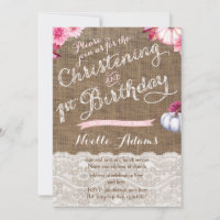 Festa de Natal e primeiro aniversario no outono