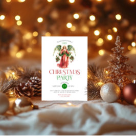 Convites Festa de Natal em Angel Typografia de Natal