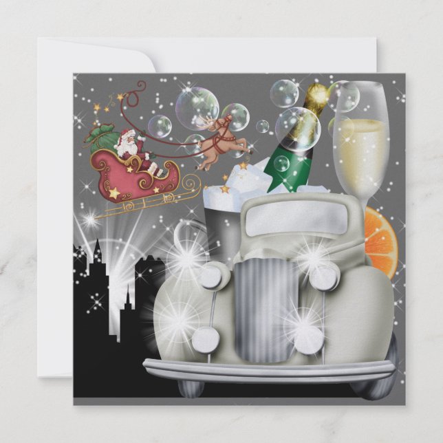 Convites Festa de Natal em Estilo - SRF (Frente)