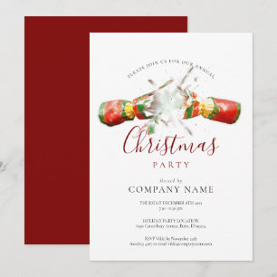 Convites Festa de Natal Empresarial Corporate Férias