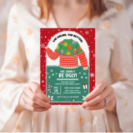 Convites Festa de Natal Engraçada