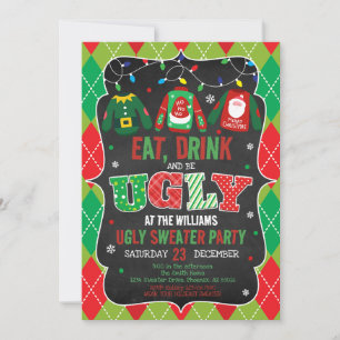 Convites Festa de Natal Feia