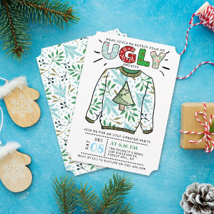 Convites Festa de Natal Feia