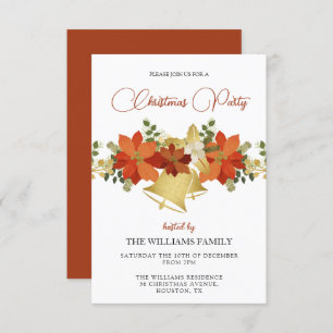 Convites Festa de Natal Festiva e Decortiva