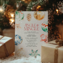 Festa de Natal Festiva Jingle & Mingle