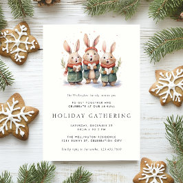 Convites Festa de Natal Floresta Encantada e Divertida