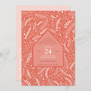 Convites Festa de Natal Holiday Home