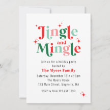 Festa de Natal Jingle and Mingle
