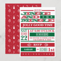 Festa De Natal Jingle E Mingle