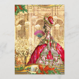 Convites Festa de Natal Marie Antoinette Versailles