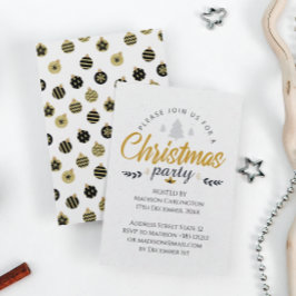 Convites Festa de Natal Moderna