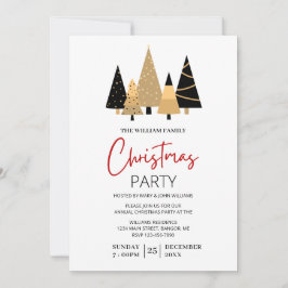 Convites Festa de Natal Moderna