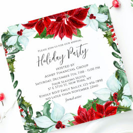 Convites Festa de Natal Moderno do Partido Holiday