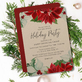 Convites Festa de Natal Moderno do Partido Holiday