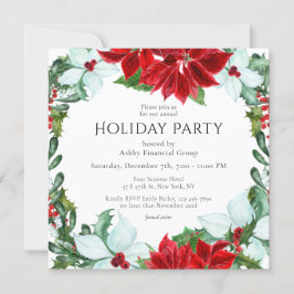 Convites Festa de Natal Moderno do Partido Holiday