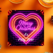 Festa de Natal Neon Merry