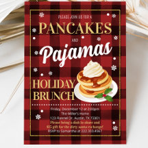 Festa de Natal Panquecas e Pijamas