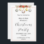 Convites Festa de Natal Personalizada<br><div class="desc">Convite de festas de Natal Personalizado (</div>