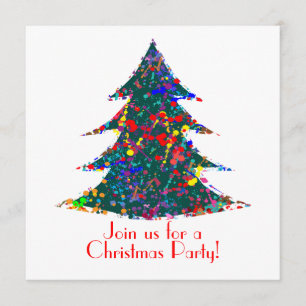 Convites Festa de Natal, Pintura de Ação