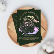 Festa de Natal Sip & Snack Soiree dos papais noeis