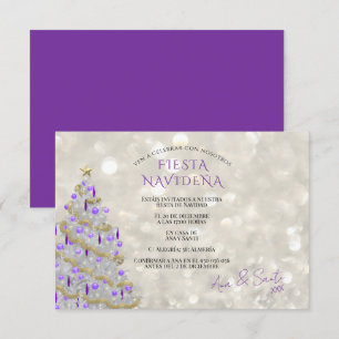 Convites Festa de Natal Sofisticada