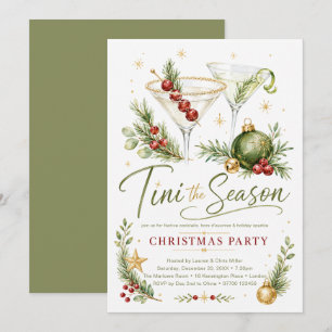 Convites Festa de Natal Tini the Season