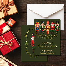 Convites Festa de Natal Única e Engraçado Moderno