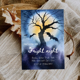 Convites Festa de Noite de Fright - Festa Spooky & Divertid