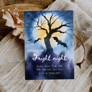 Convites Festa de Noite de Fright - Festa Spooky & Divertid