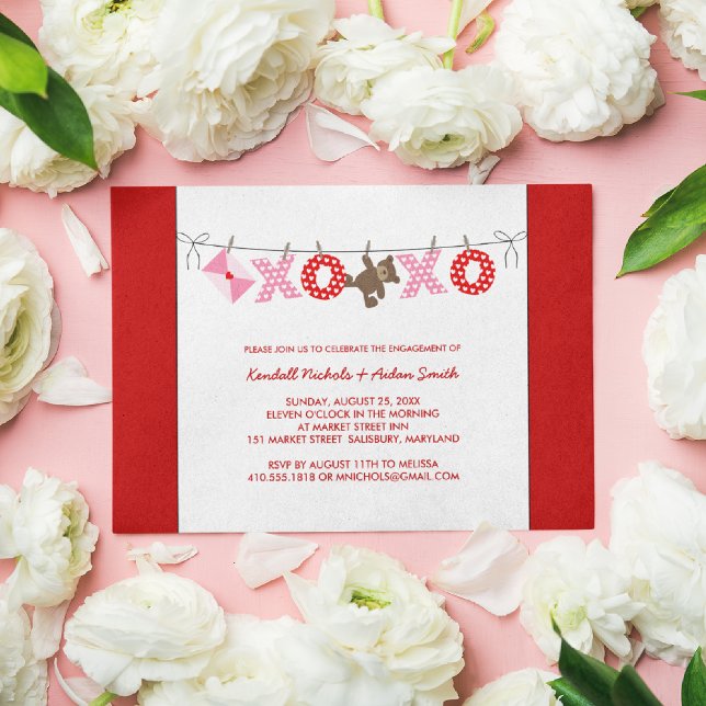 Convites Festa de Noivado  (Criador carregado)