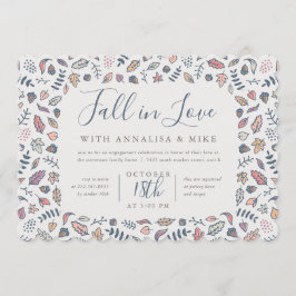 Convites Festa de noivado Apaixonada