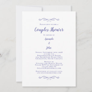 Convites Festa de noivado De Casamento De Chás Muito Peri