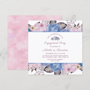 Convites Festa de noivado de Celebração de Vamos de Charme 