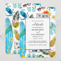 Festa de noivado de CHURRASCO no Exterior de Verão