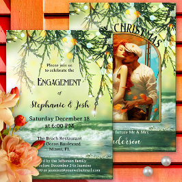 Convites Festa de noivado de Fotografias de Praia das Luzes