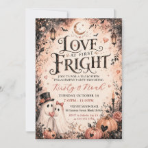 Festa de Noivado de Halloween Amor à Primeira Medo