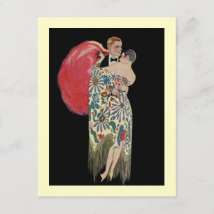 Convites Festa de noivado Flapper Convocável