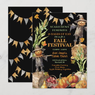 Convites Festa de Outono Organização Religiosa de Festa de 