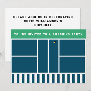 Convites Festa de Picleball