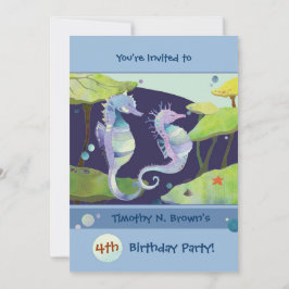 Convites Festa de Piscina de Cavalos do Mar